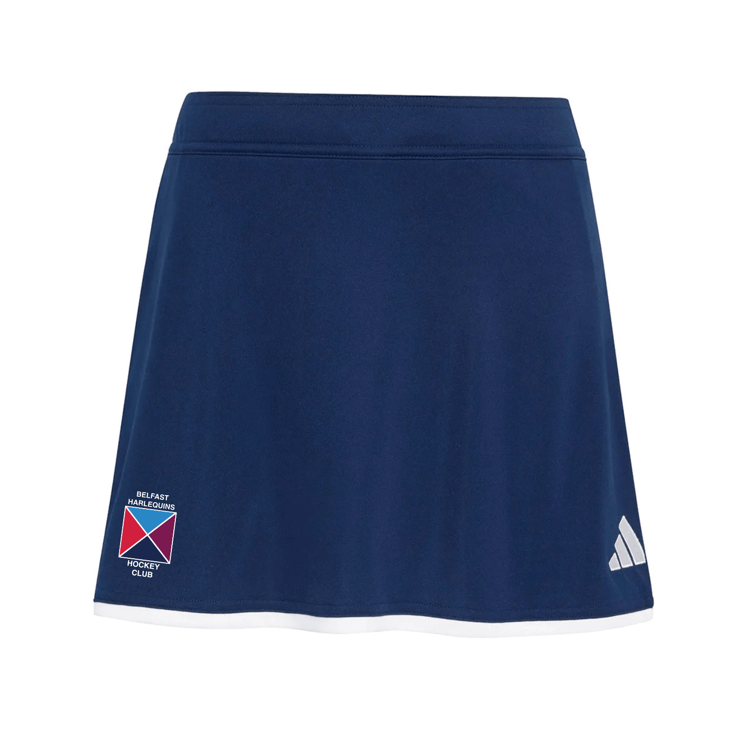 Belfast Harlequins Ladies Hockey Club - Junior Skort - Navy -adidas- Stash Shop