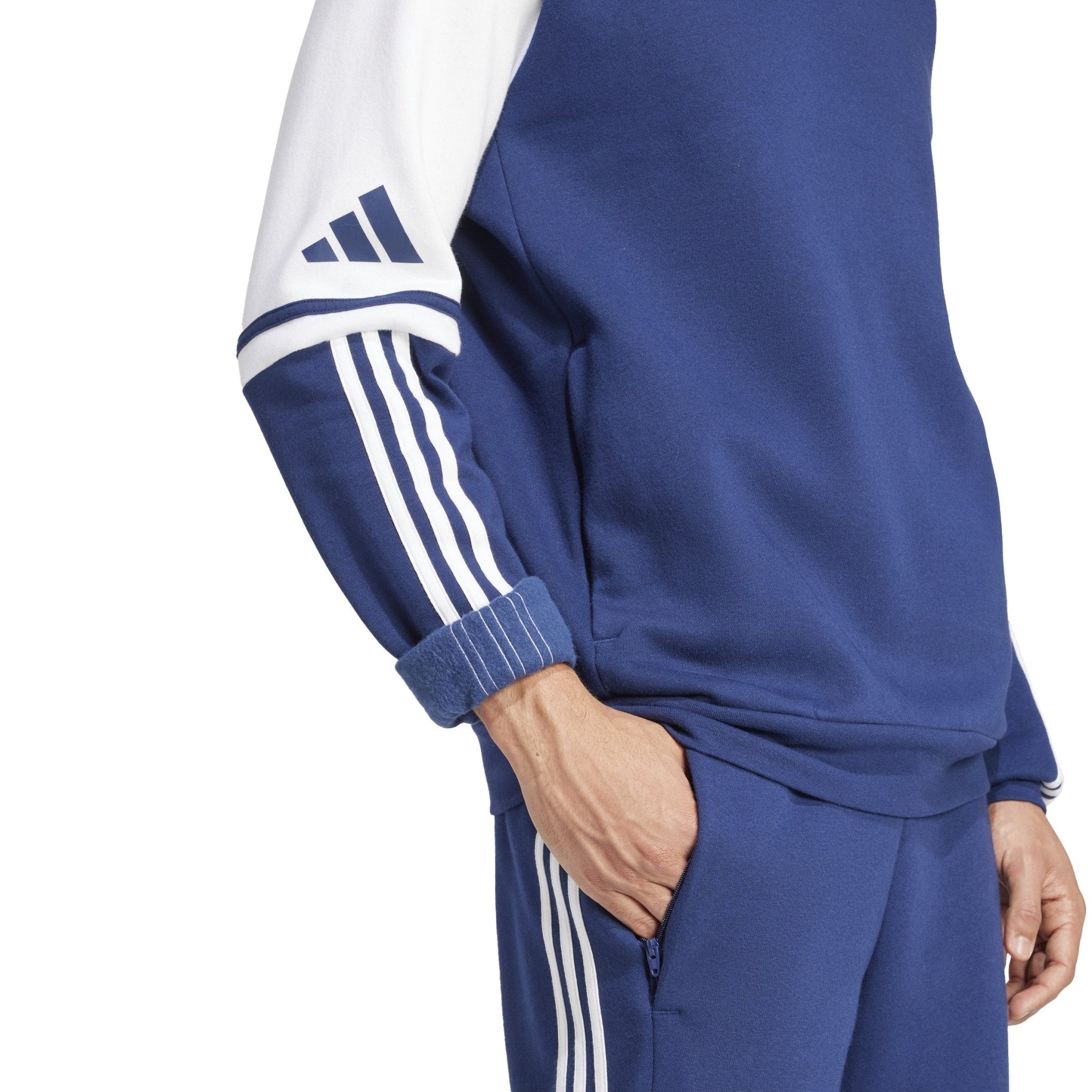 Belfast Harlequins Ladies Hockey Club - Squadra Pullover Sweat Hoodie - Navy -adidas- Stash Shop