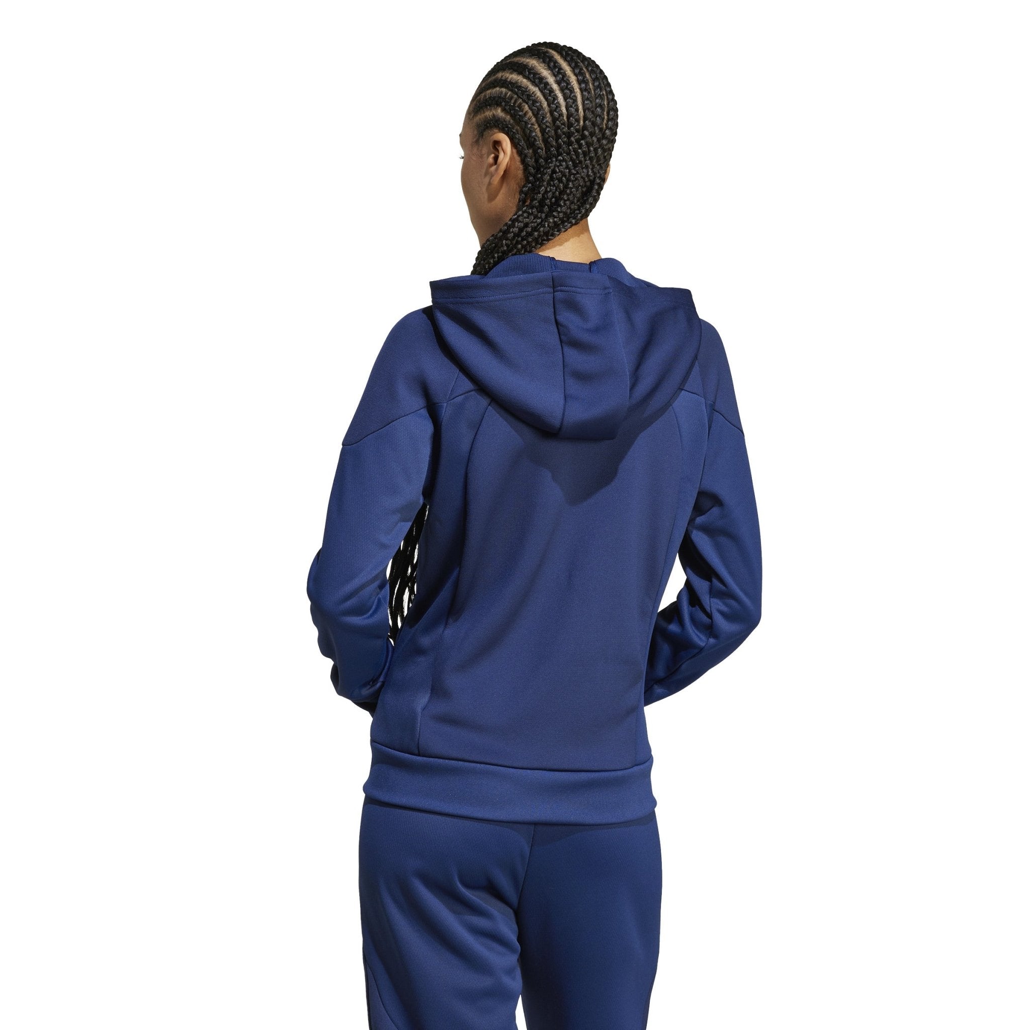 Belfast Harlequins Ladies Hockey Club - Womens Advantage Full Zip Hoodie - Navy -adidas- Stash Shop