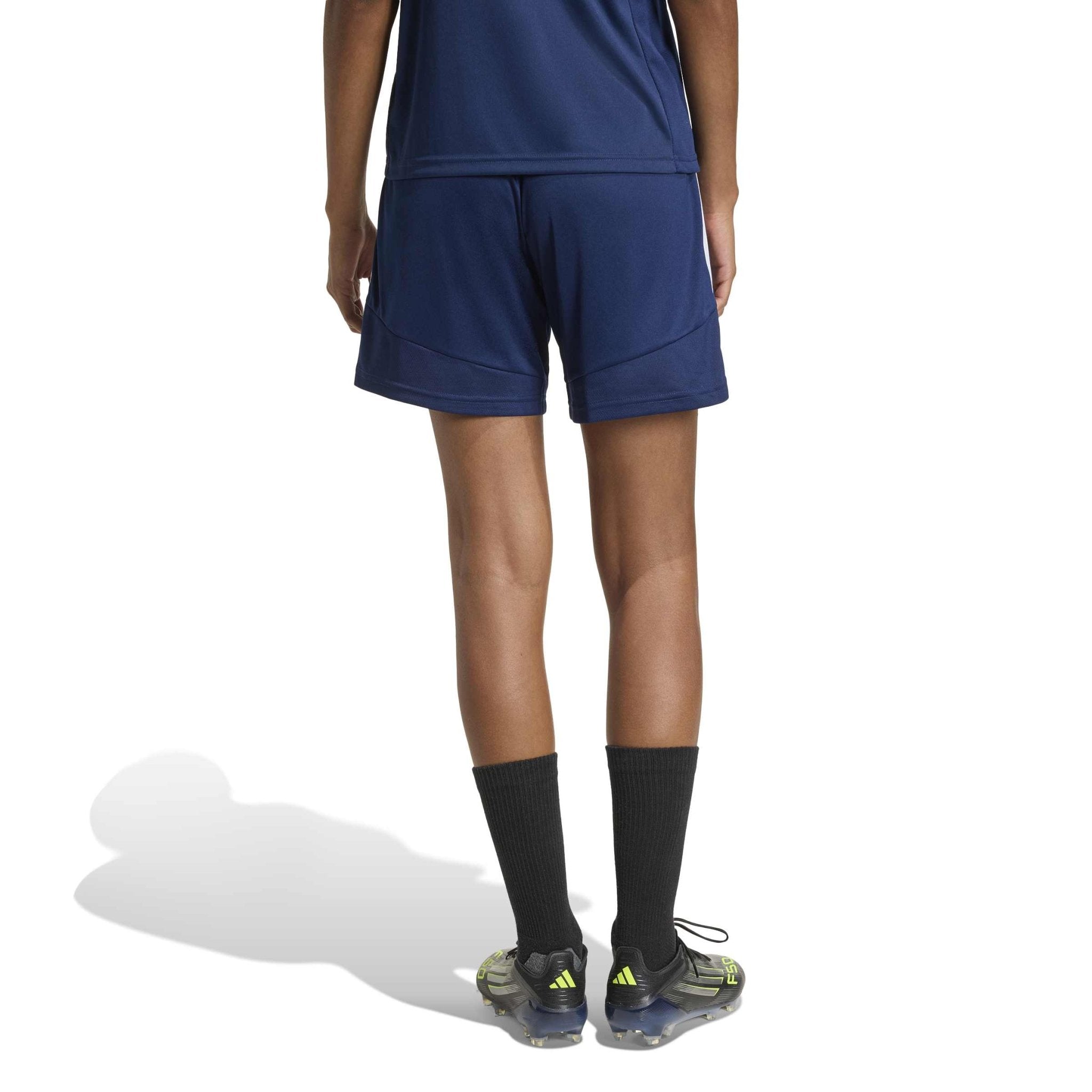 Belfast Harlequins Ladies Hockey Club - Womens Advantage League Zip-Pocket Training Shorts - Navy -adidas- Stash Shop