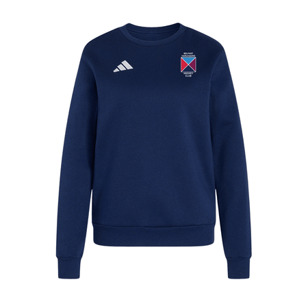 Belfast Harlequins Ladies Hockey Club - Womens Core Cotton Sweatshirt - Navy -adidas- Stash Shop