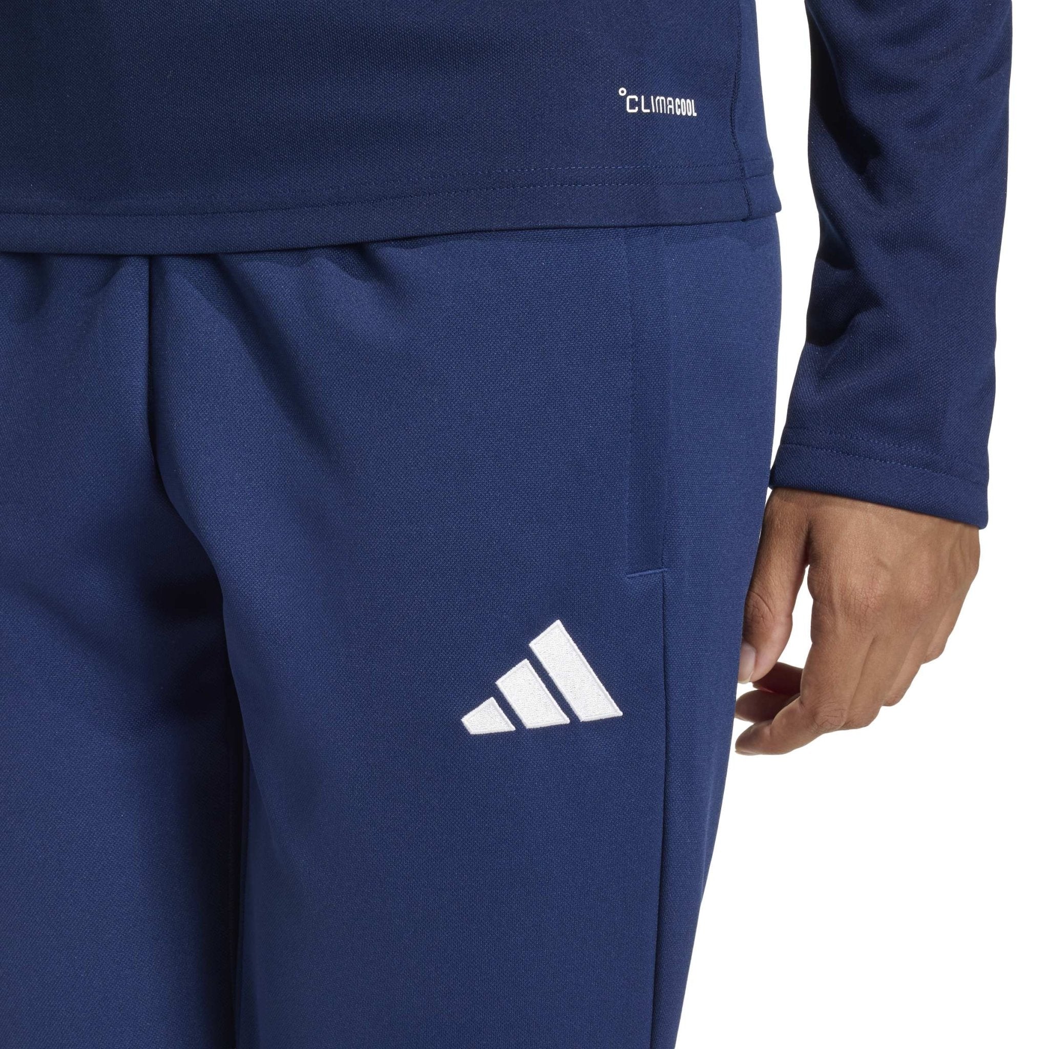 Belfast Harlequins Ladies Hockey Club - Womens Core Zip-Pocket Training Pants - Navy -adidas- Stash Shop