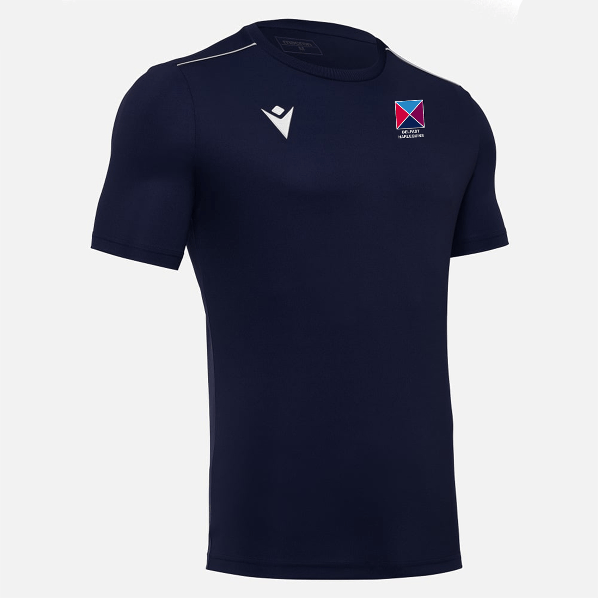 Belfast Harlequins Poly Tee - Macron - Stash Shop