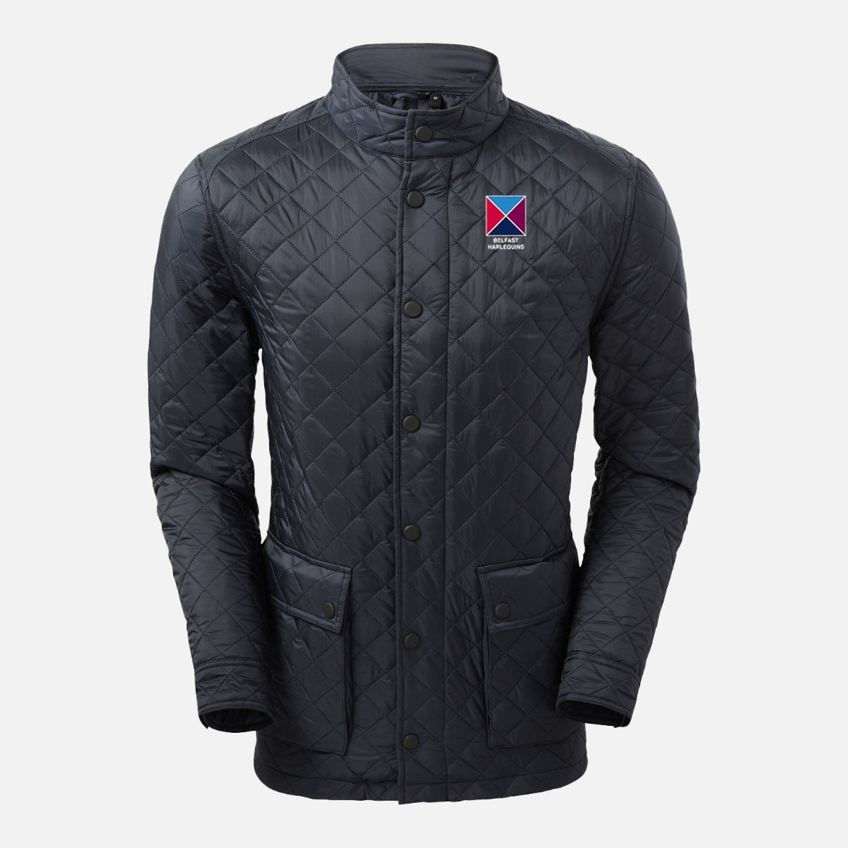 Belfast Harlequins Quilted Jacket - Stash Inc. - Stash Shop