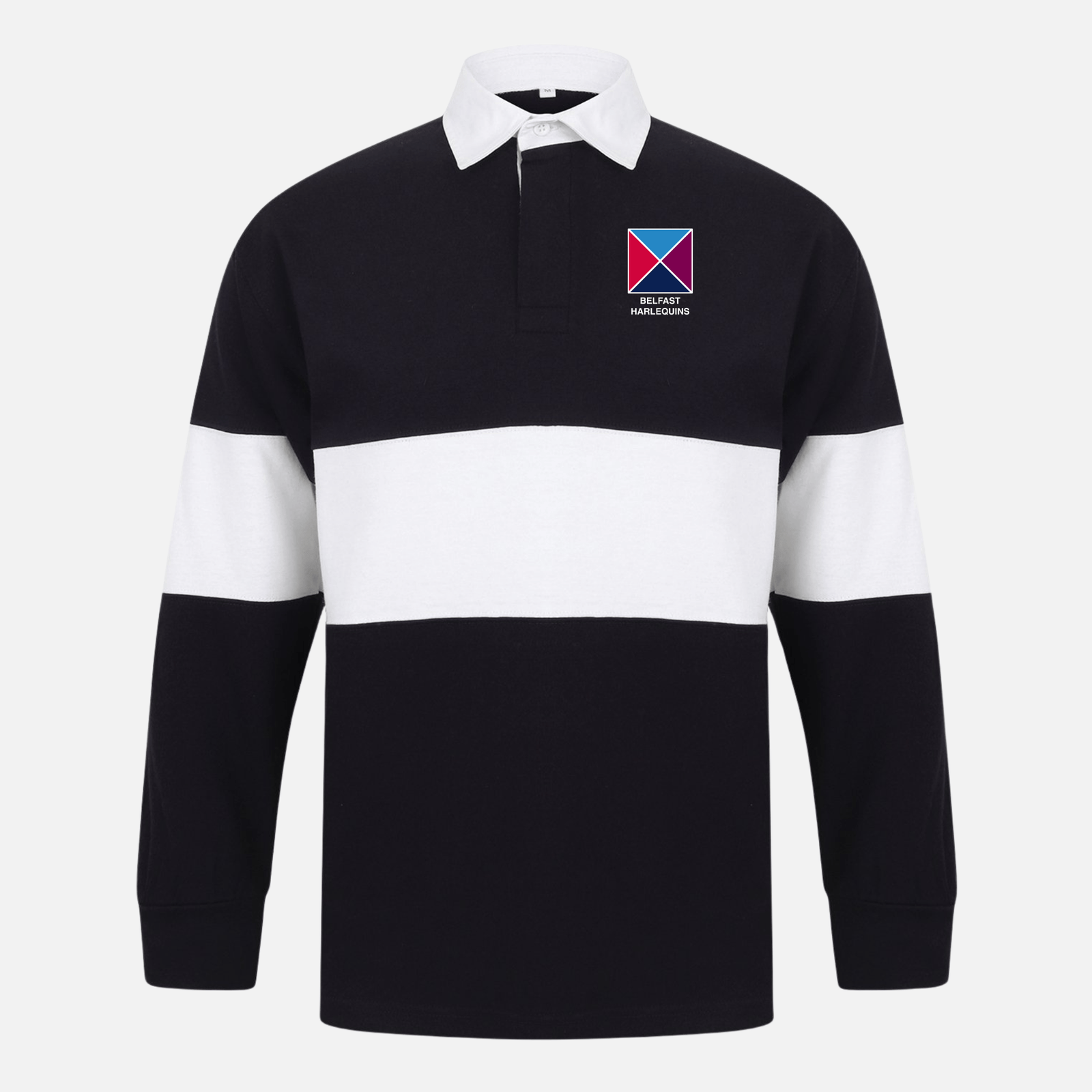 Belfast Harlequins - Retro Rugby Shirt - Stash Inc. - Stash Shop