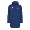 Belfast Harlequins Rugby Club - Advantage Hooded Stadium Parka - Navy