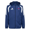 Belfast Harlequins Rugby Club - Advantage League Hooded Windbreaker - Navy