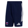 Belfast Harlequins Rugby Club - Advantage League Zip-Pocket Cotton Sweat Shorts - Navy