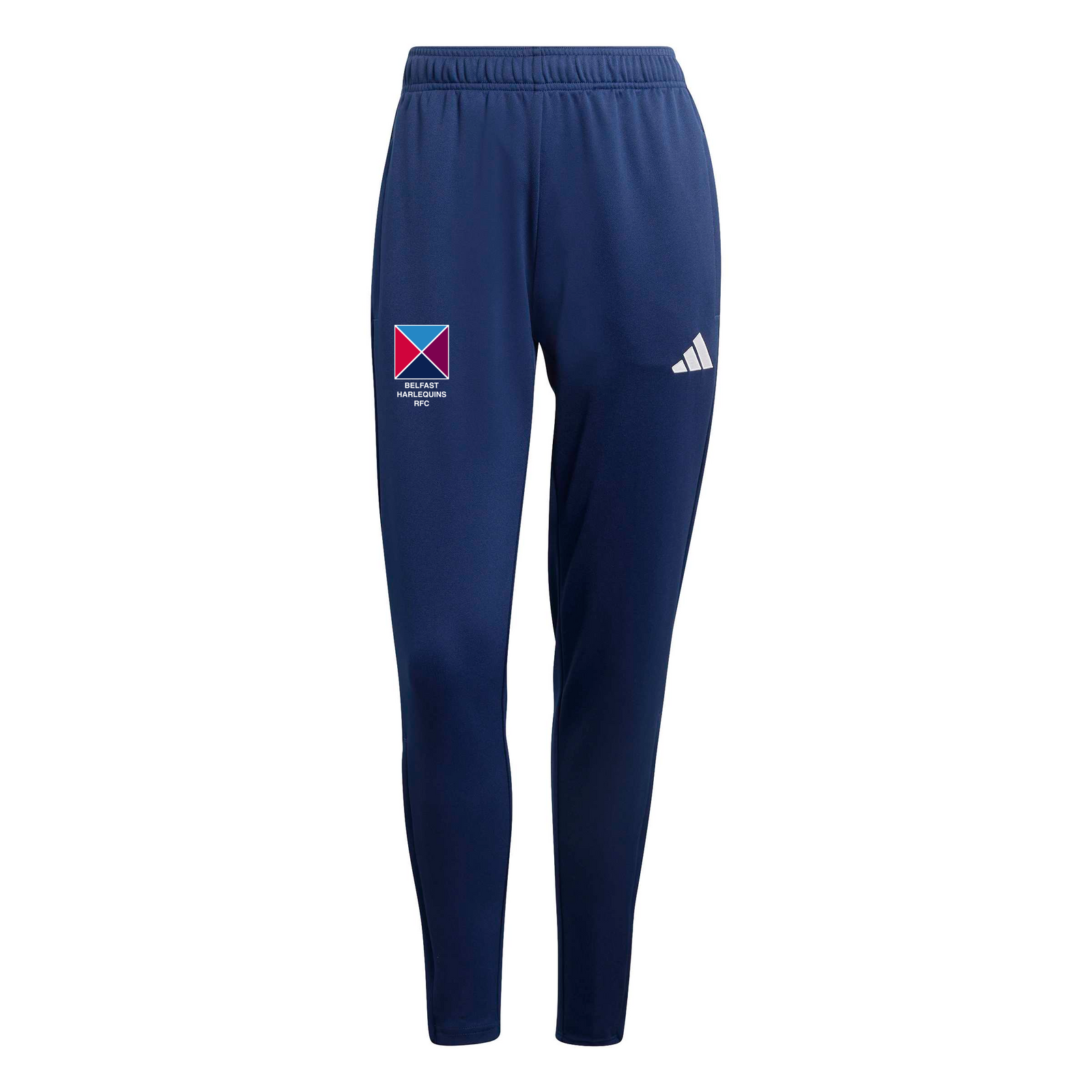 Belfast Harlequins Rugby Club - Womens Core Zip-Pocket Training Pants - Navy