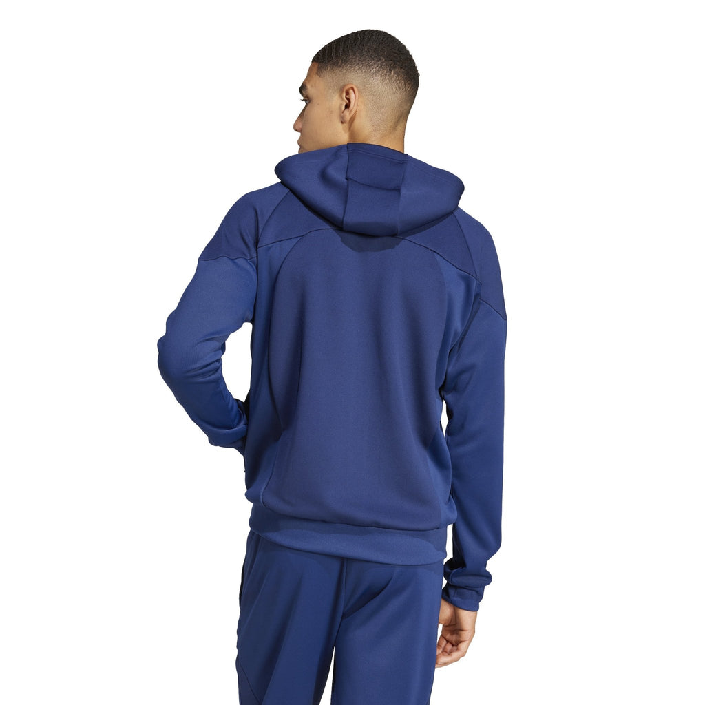 Belfast Harlequins Rugby Club - Advantage Full Zip Hoodie - Navy -adidas- Stash Shop