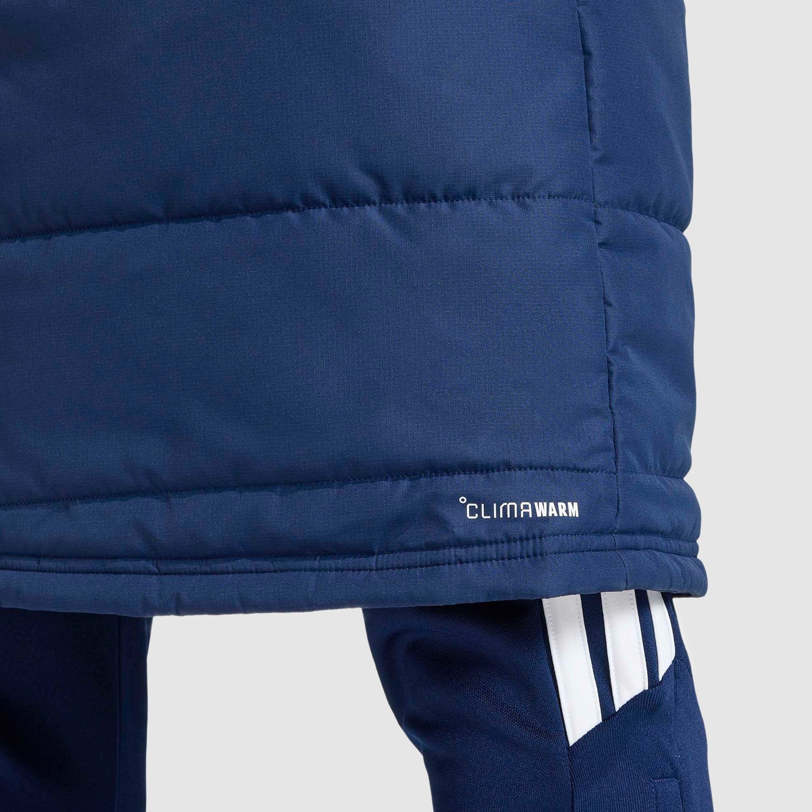 Belfast Harlequins Rugby Club - Advantage Hooded Long Coat - Navy -adidas- Stash Shop