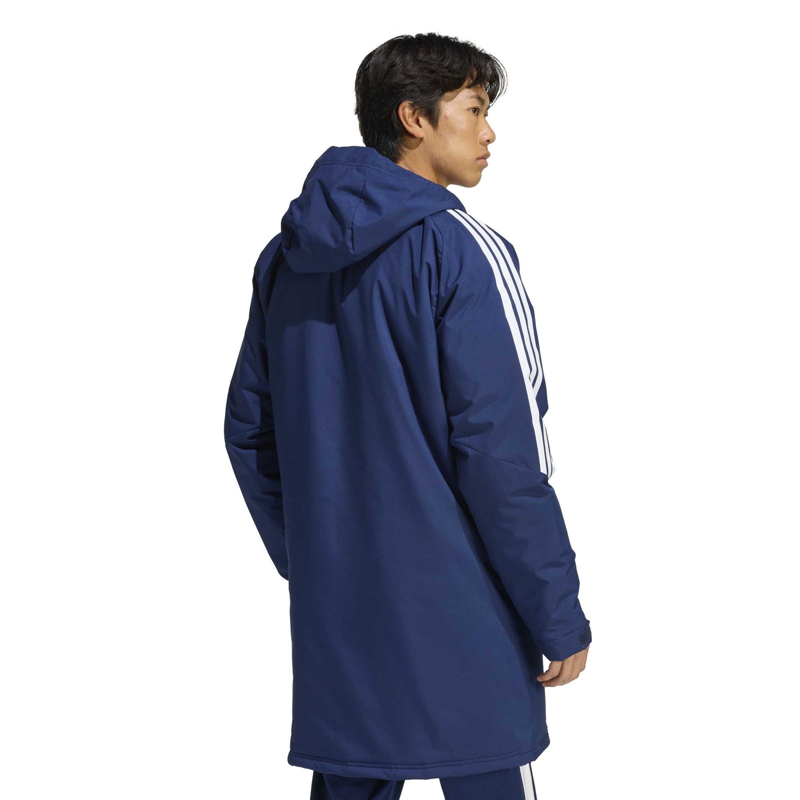 Belfast Harlequins Rugby Club - Advantage Hooded Stadium Parka - Navy -adidas- Stash Shop
