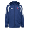 Belfast Harlequins Rugby Club - Advantage League Hooded Windbreaker - Navy -adidas- Stash Shop