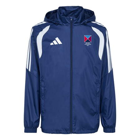 Belfast Harlequins Rugby Club - Advantage League Hooded Windbreaker - Navy -adidas- Stash Shop