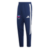 Belfast Harlequins Rugby Club - Advantage League Zip-Pocket Presentation Track Pants - Navy -adidas- Stash Shop
