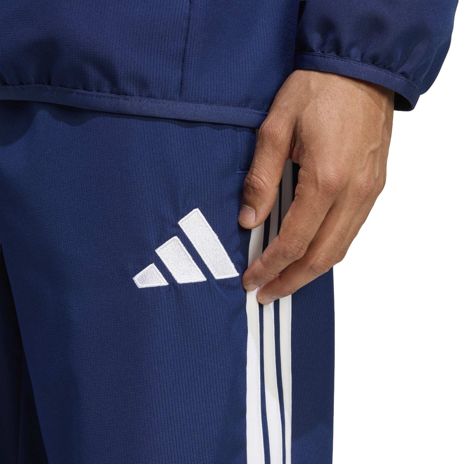 Belfast Harlequins Rugby Club - Advantage League Zip-Pocket Presentation Track Pants - Navy -adidas- Stash Shop