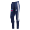 Belfast Harlequins Rugby Club - Advantage League Zip-Pocket Training Track Pants - Navy -adidas- Stash Shop