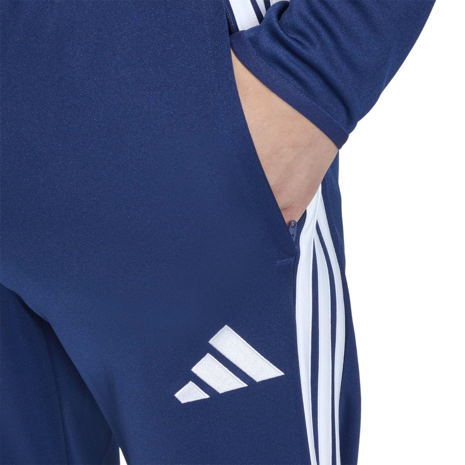 Belfast Harlequins Rugby Club - Advantage League Zip-Pocket Training Track Pants - Navy -adidas- Stash Shop