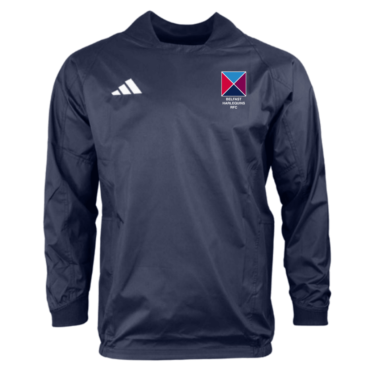 Belfast Harlequins Rugby Club - Contact Top - Navy -adidas- Stash Shop