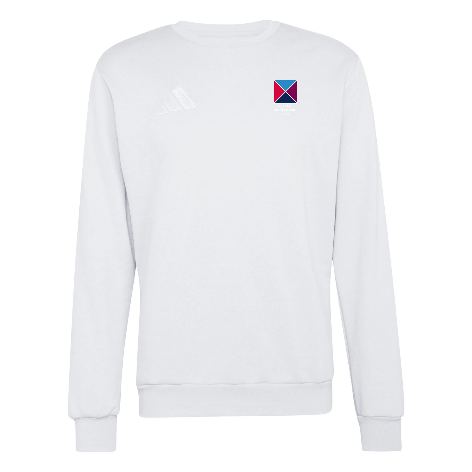 Belfast Harlequins Rugby Club - Core Cotton Sweatshirt - Grey -adidas- Stash Shop