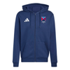 Belfast Harlequins Rugby Club - Core Full-Zip Cotton Hoodie - Navy -adidas- Stash Shop
