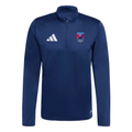 Belfast Harlequins Rugby Club - Core Slim-Fit 1/4-Zip Training Top - Navy -adidas- Stash Shop