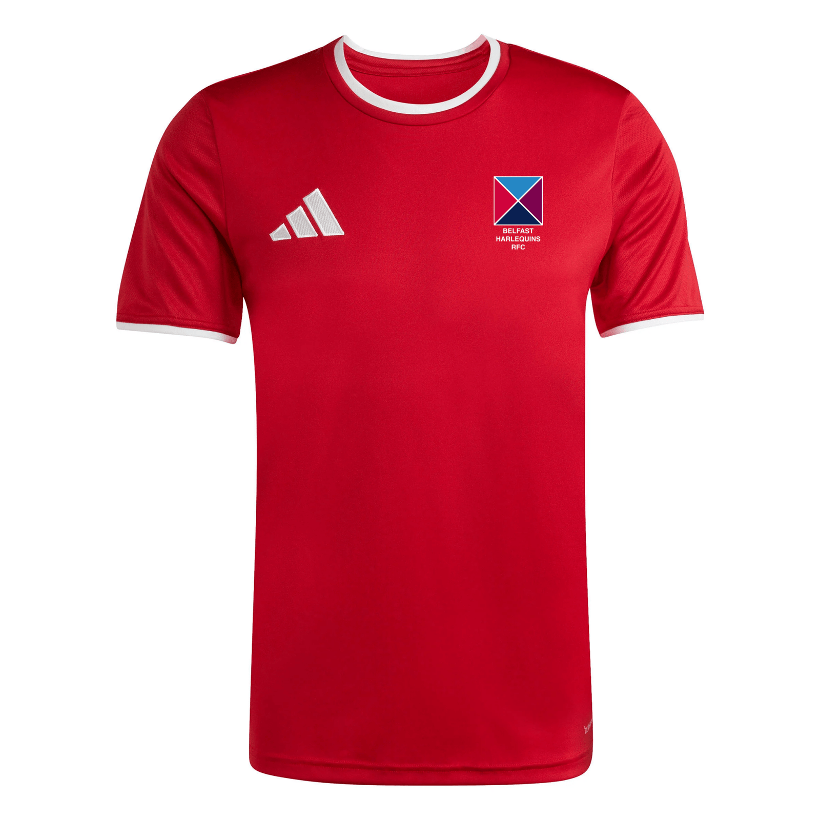 Belfast Harlequins Rugby Club - Core SS Shirt - Red -adidas- Stash Shop