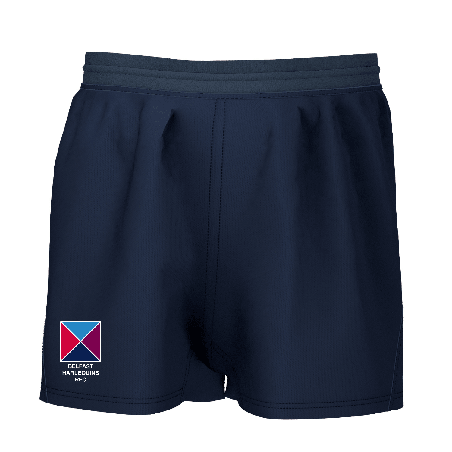 Belfast Harlequins Rugby Club - Impact Rugby Short - Navy -Stash Shops- Stash Shop