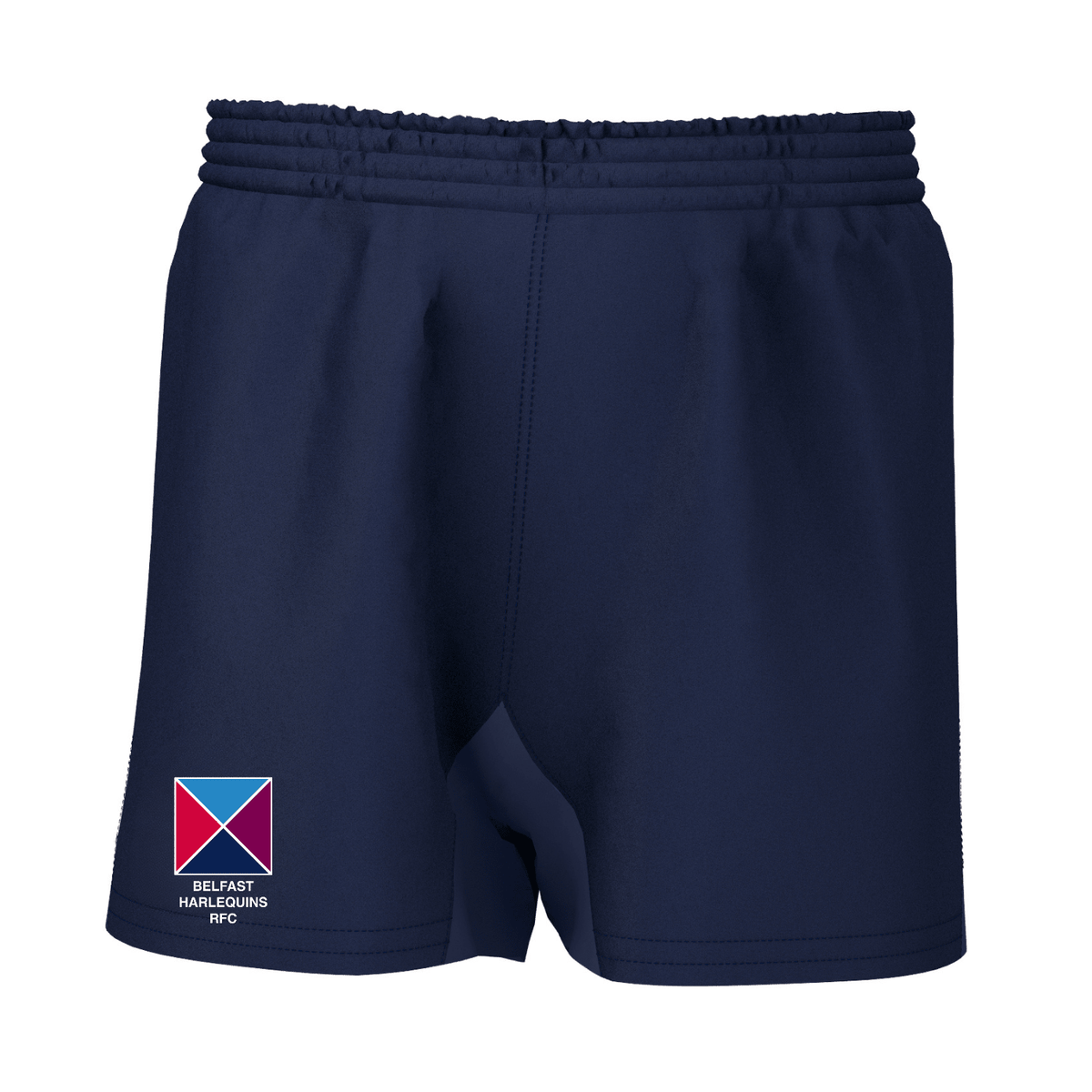 Belfast Harlequins Rugby Club - Junior Pro Rugby Short - Navy -Stash Shops- Stash Shop