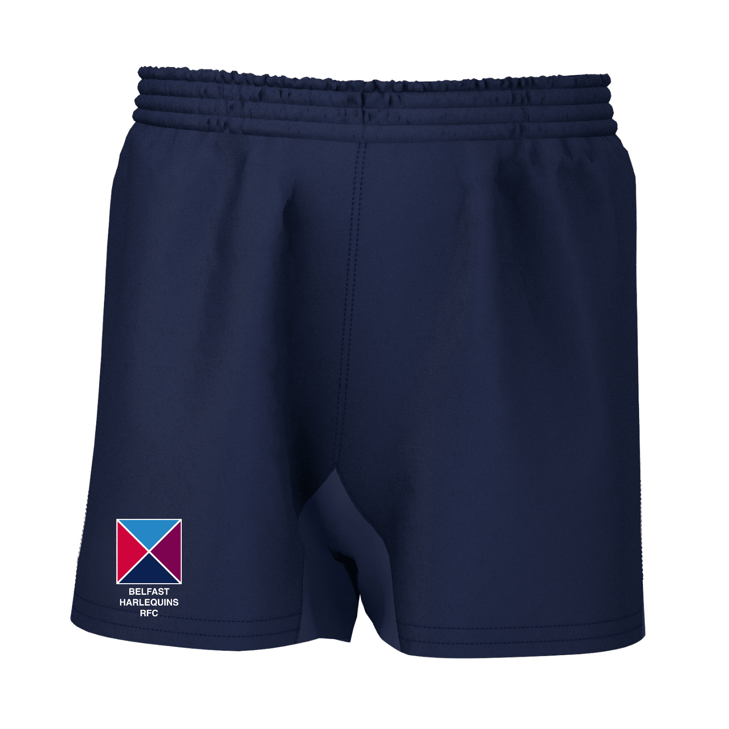 Belfast Harlequins Rugby Club - Junior Pro Rugby Short - Navy -Stash Shops- Stash Shop