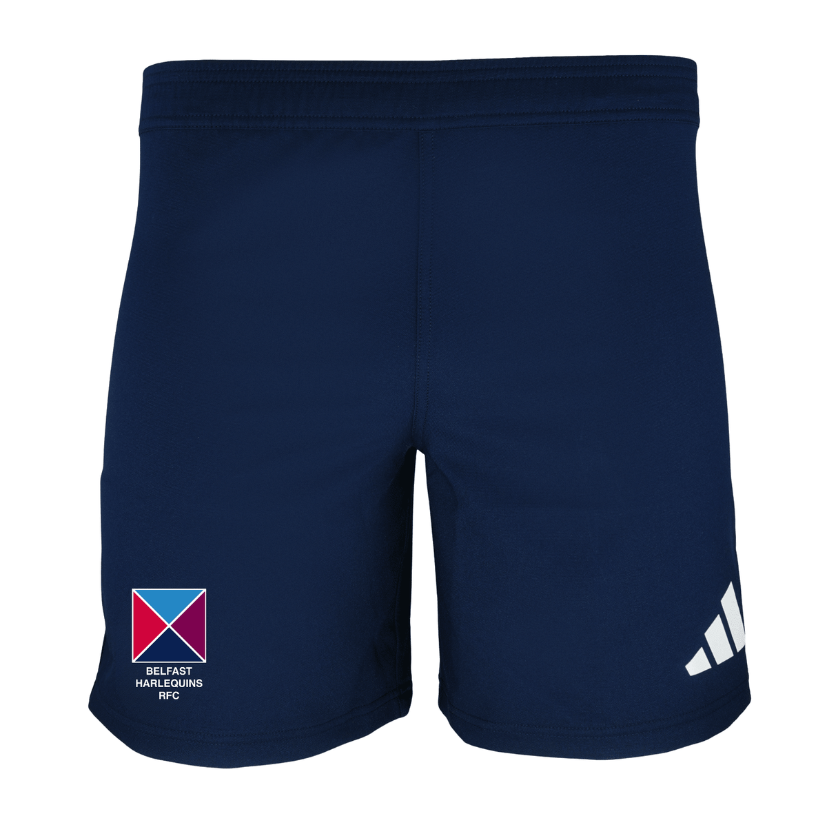 Belfast Harlequins Rugby Club - Rugby Short - Navy -adidas- Stash Shop