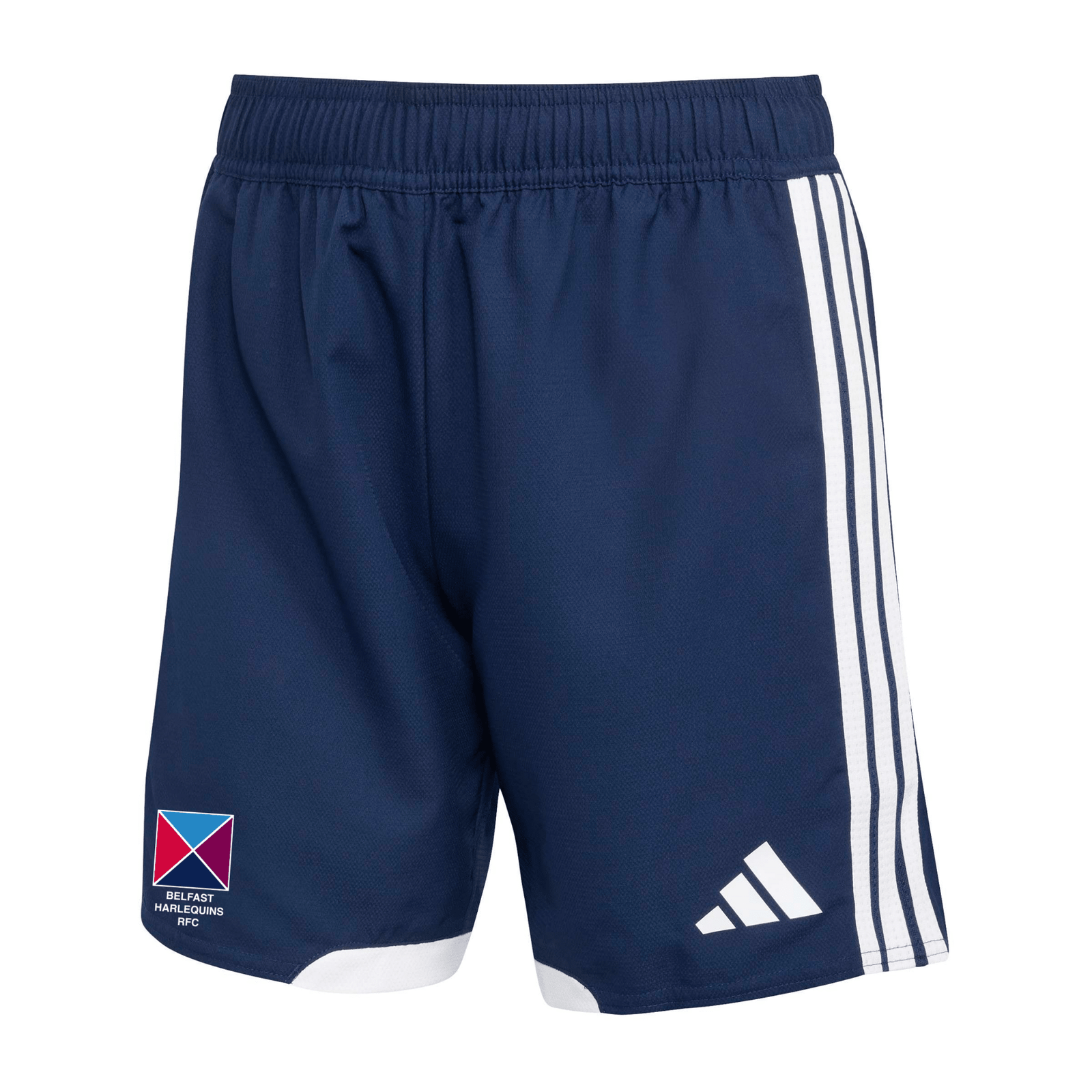 Belfast Harlequins Rugby Club - Womens Advantage Competition Matchday Shorts - Navy -adidas- Stash Shop