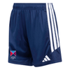 Belfast Harlequins Rugby Club - Womens Advantage League Zip-Pocket Training Shorts - Navy -adidas- Stash Shop