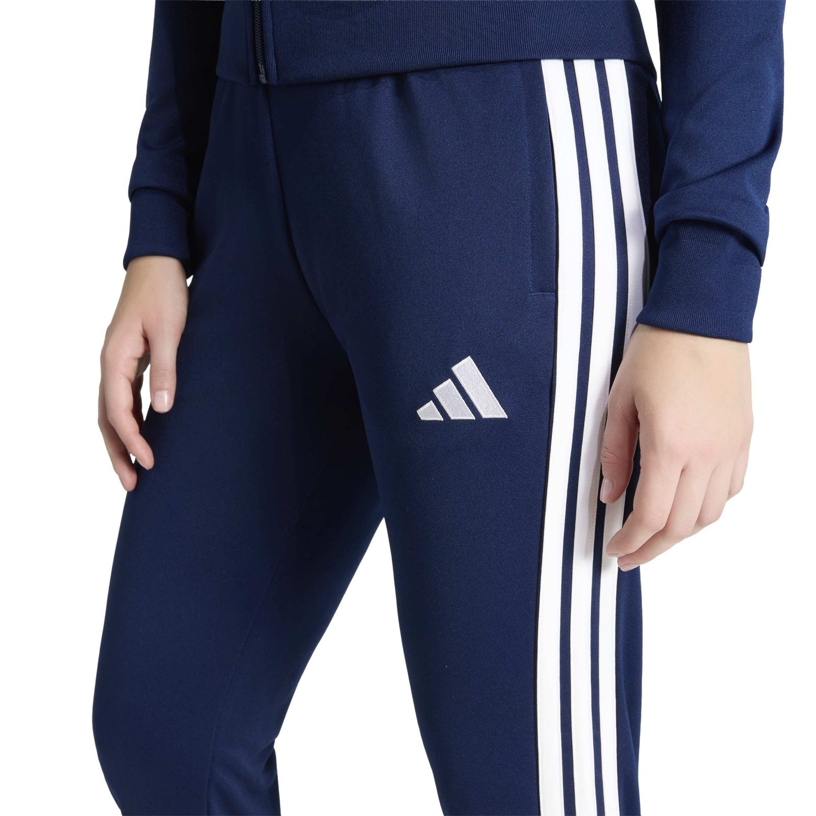 Belfast Harlequins Rugby Club - Womens Advantage League Zip-Pocket Training Track Pants - Grey -adidas- Stash Shop
