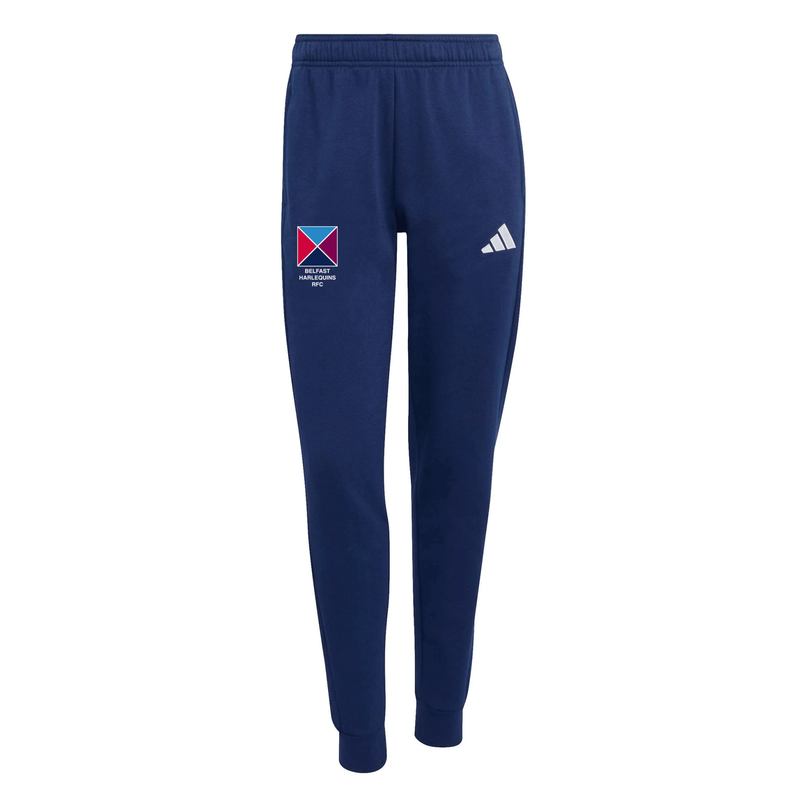 Belfast Harlequins Rugby Club - Womens Core Cotton Sweatpants - Navy -adidas- Stash Shop
