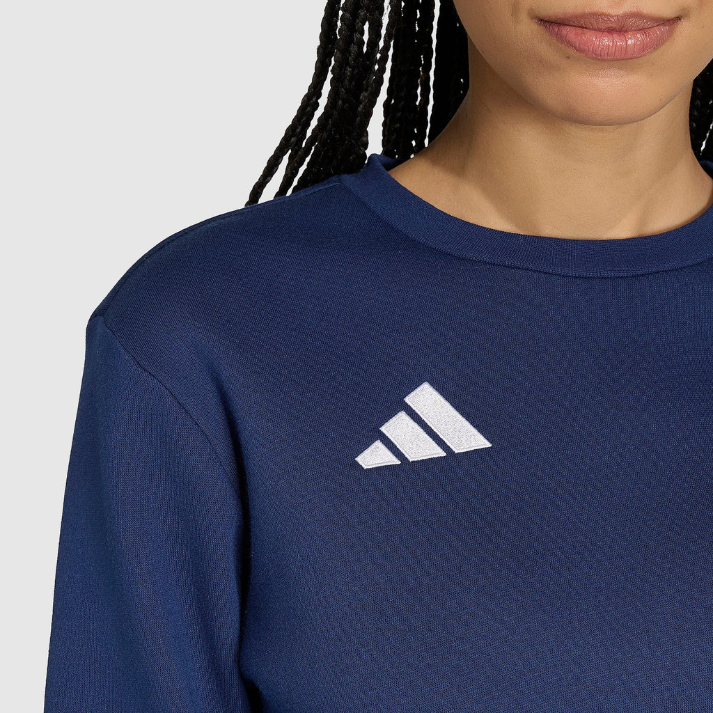 Belfast Harlequins Rugby Club - Womens Core Cotton Sweatshirt - Navy -adidas- Stash Shop