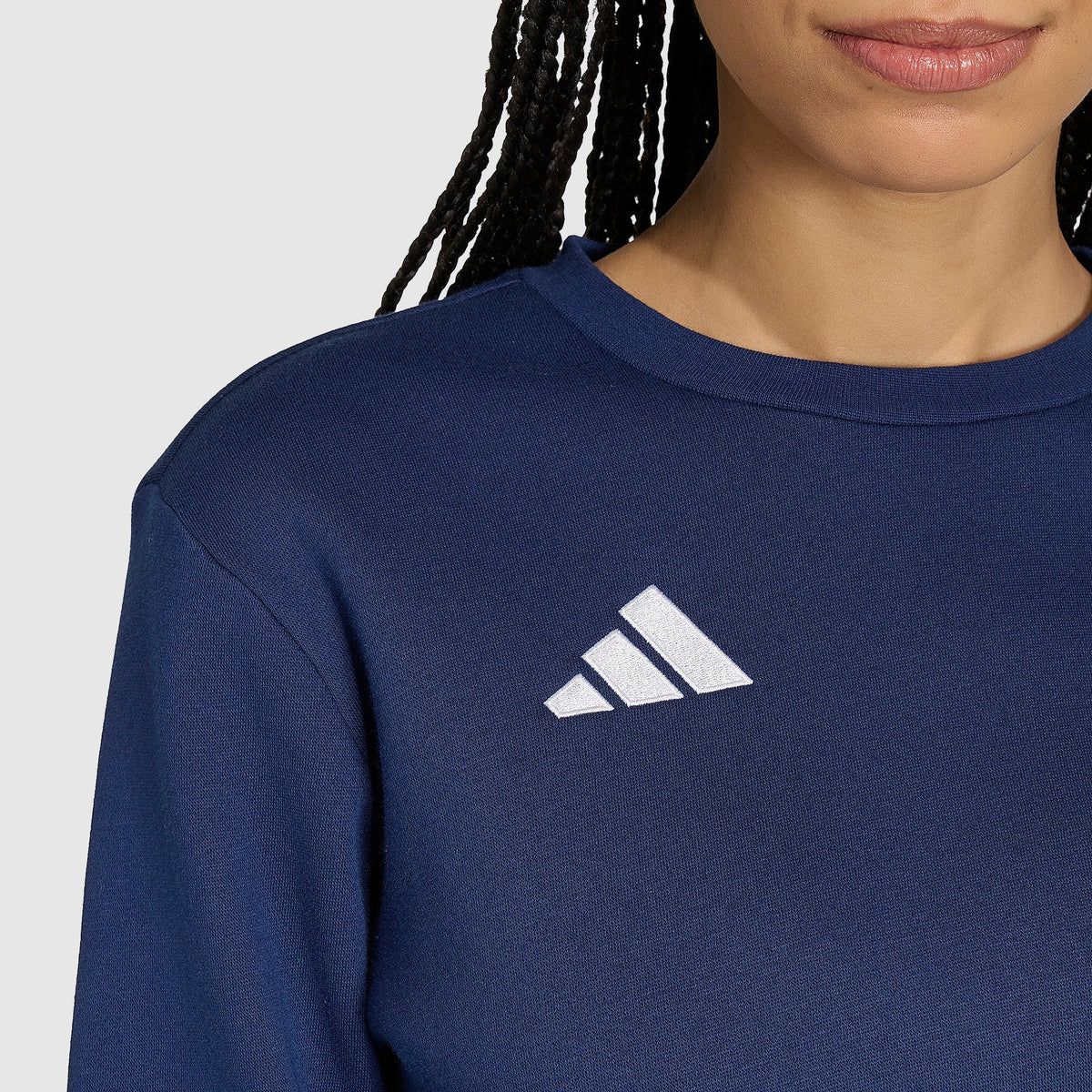 Belfast Harlequins Rugby Club - Womens Core Cotton Sweatshirt - Navy -adidas- Stash Shop