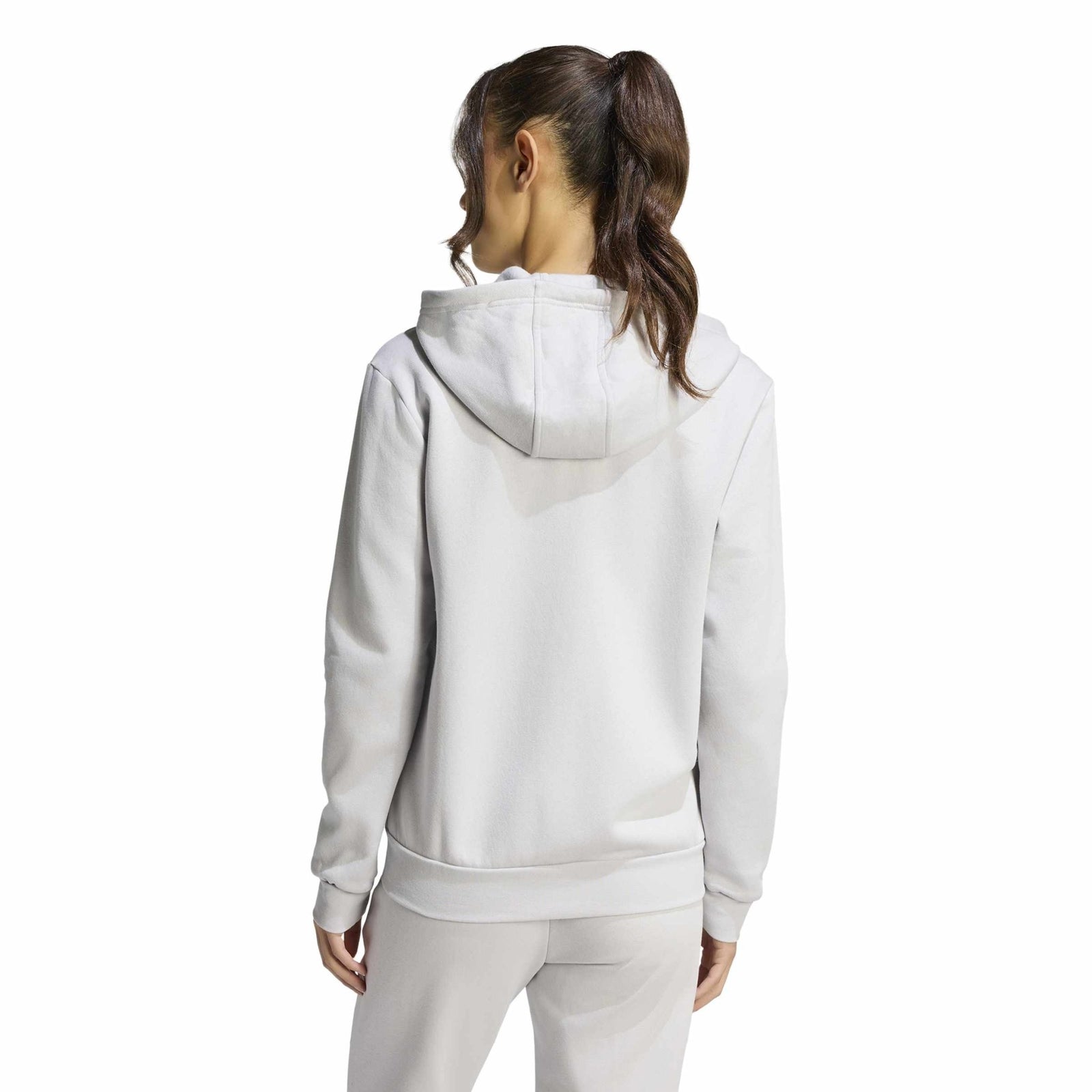 Belfast Harlequins Rugby Club - Womens Core Full-Zip Cotton Hoodie - Grey -adidas- Stash Shop