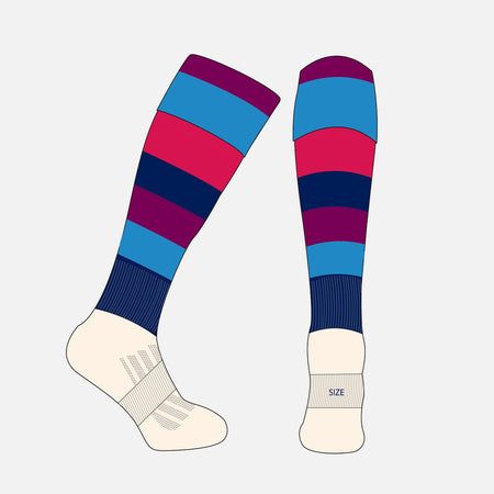 Belfast Harlequins Rugby Socks - Stash Inc. - Stash Shop