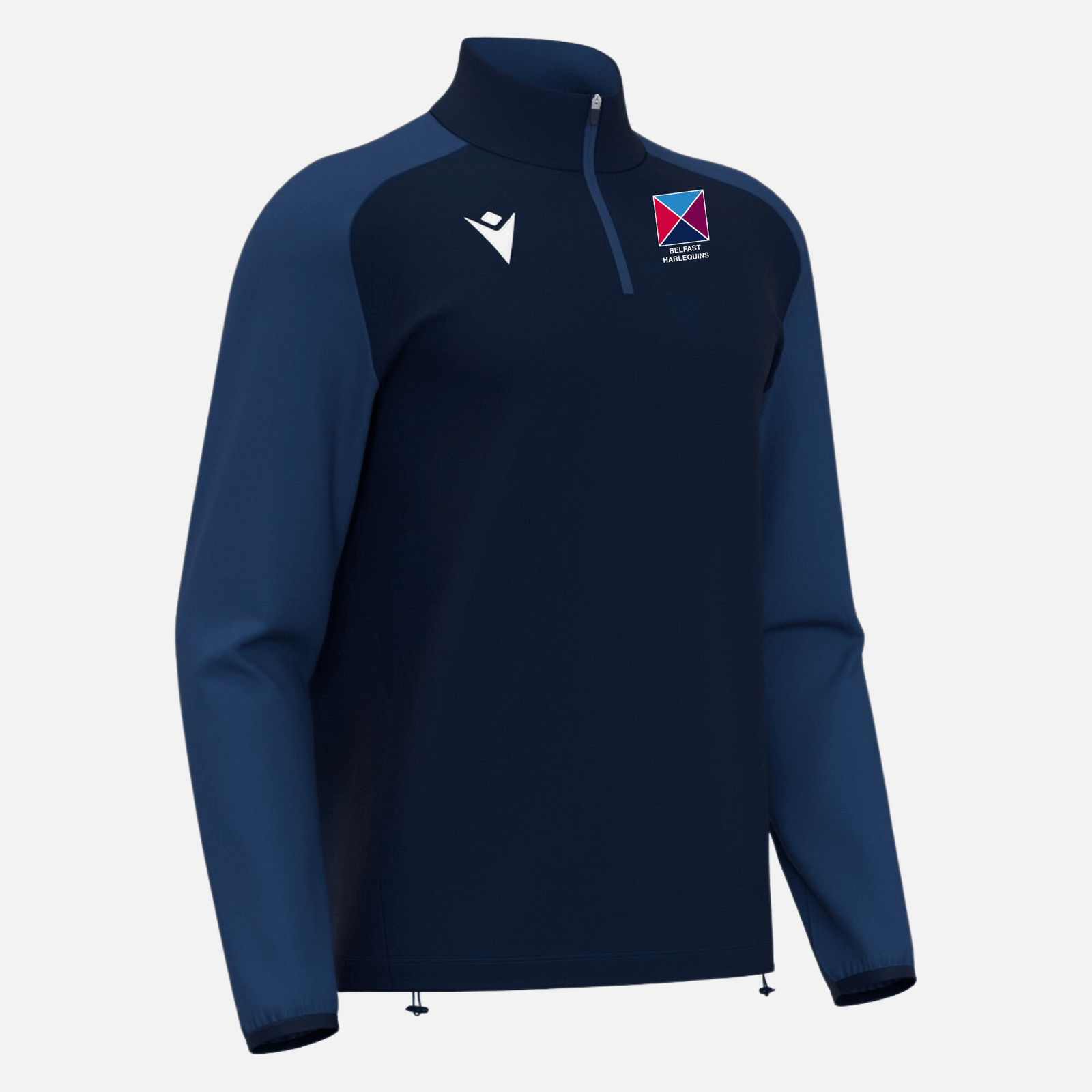 Belfast Harlequins Tonal 1/4 Zip - Macron - Stash Shop