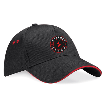 Belfast Storm Gaming Cap - Black/Red - Stash Shop - Stash Shop