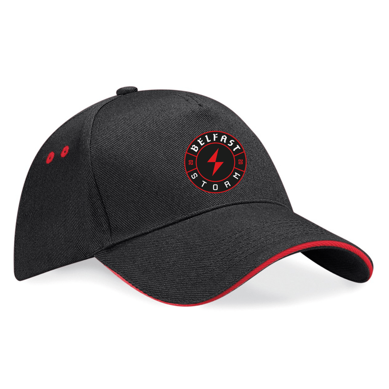 Belfast Storm Gaming Cap - Black/Red - Stash Shop - Stash Shop