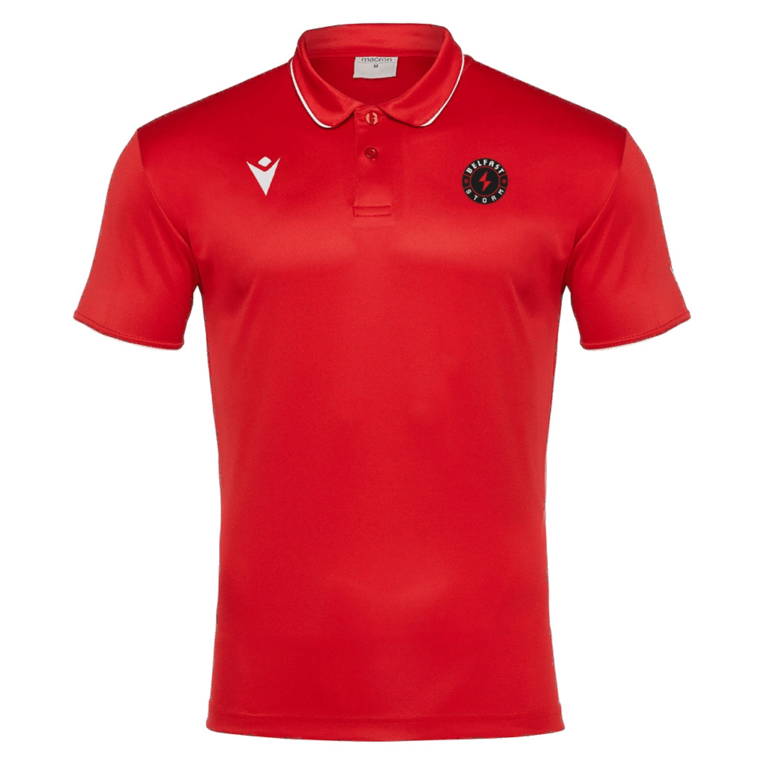 Belfast Storm Gaming - Draco Hero Polo Red - Macron - Stash Shop