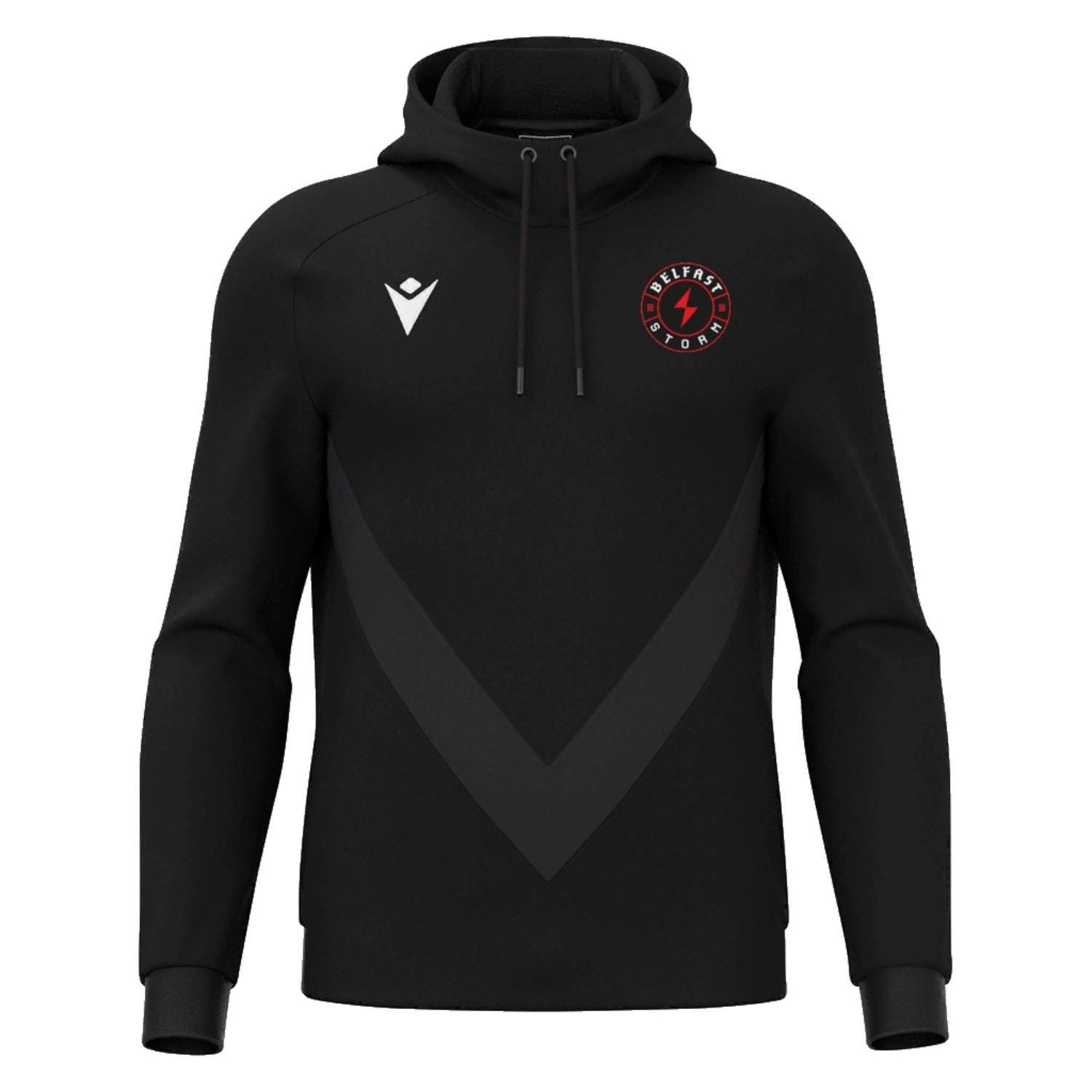 Belfast Storm Gaming - Fenders Hoody Black - Macron - Stash Shop