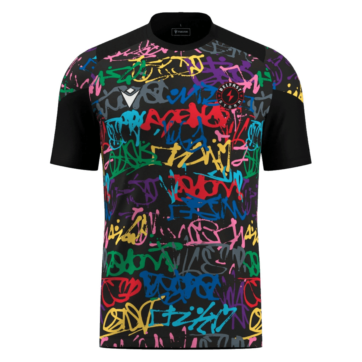 Belfast Storm Gaming - Graffiti Golem Shirt - Macron - Stash Shop