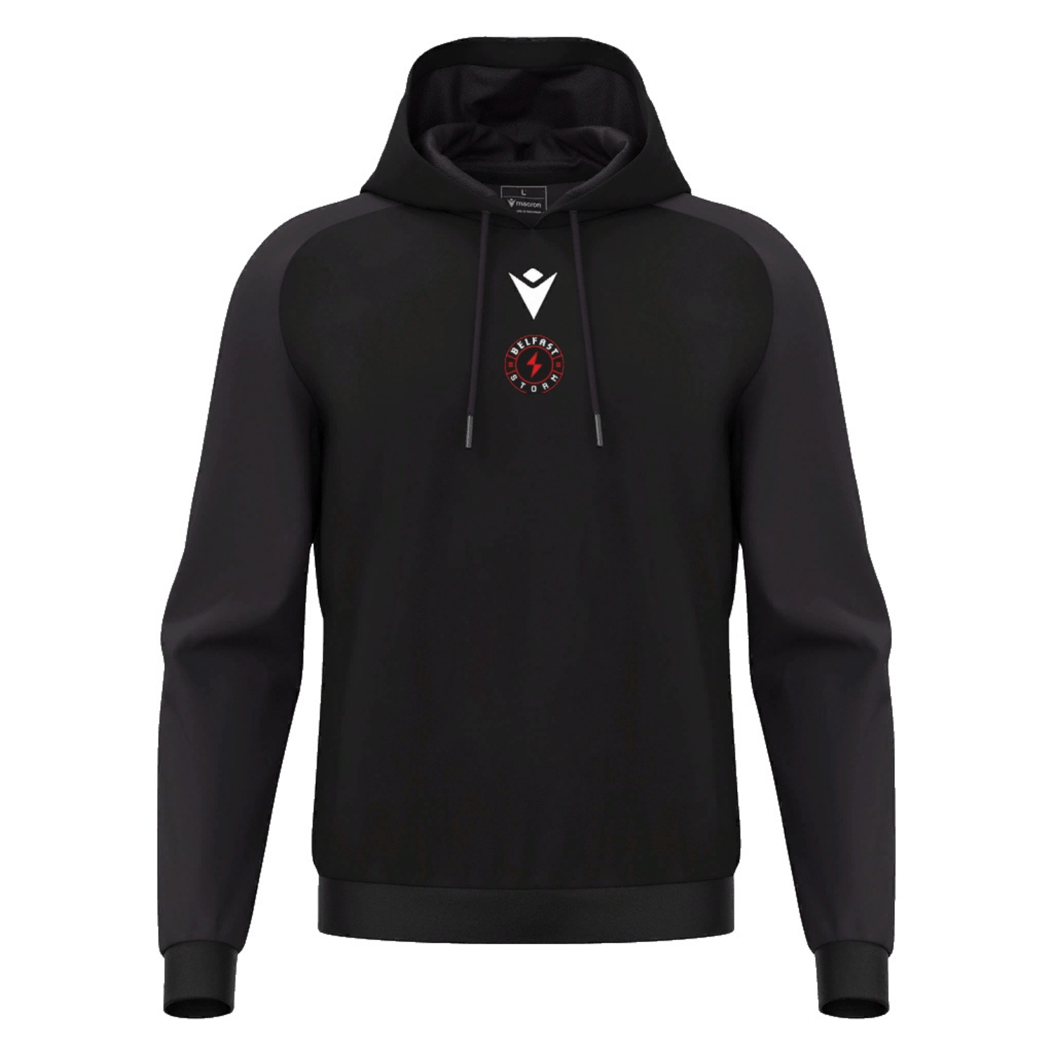 Belfast Storm Gaming - Horn Hoody Black - Macron - Stash Shop
