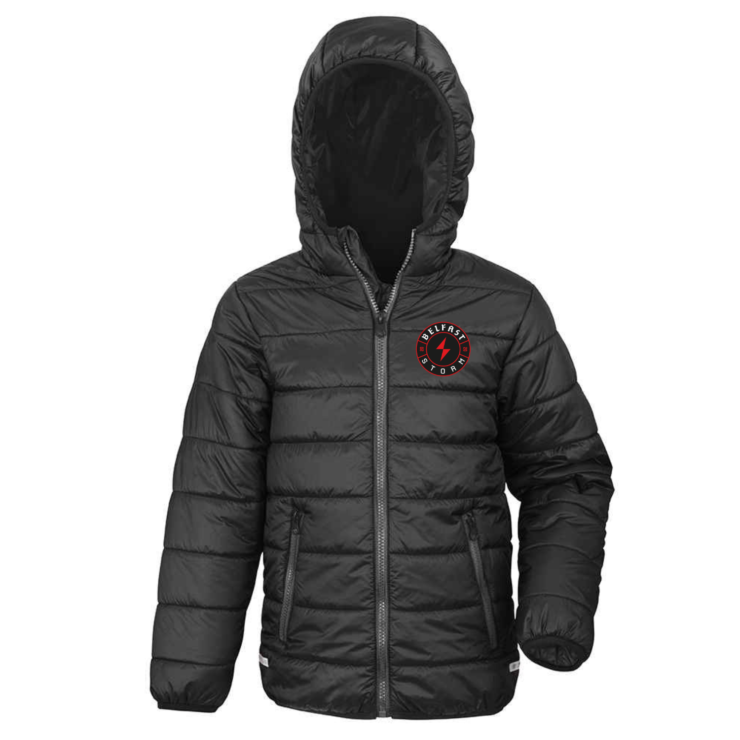 Belfast Storm Gaming Junior Padded Coat - Black - Stash Shop - Stash Shop