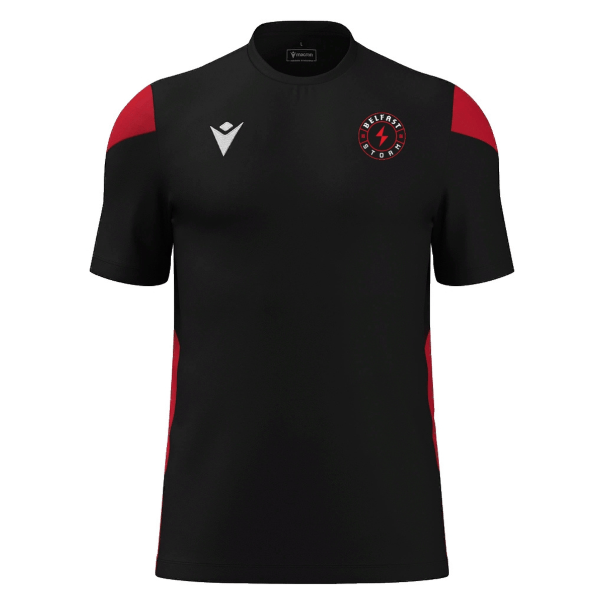 Belfast Storm Gaming - Polis Shirt Black - Macron - Stash Shop