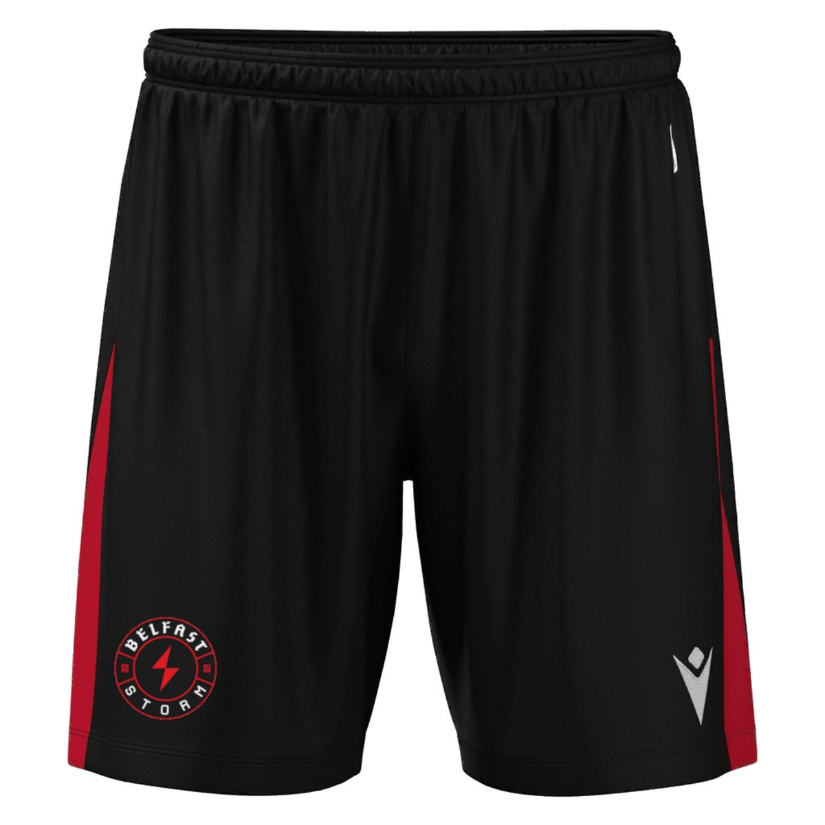 Belfast Storm Gaming - Skara Shorts Black/Red - Macron - Stash Shop