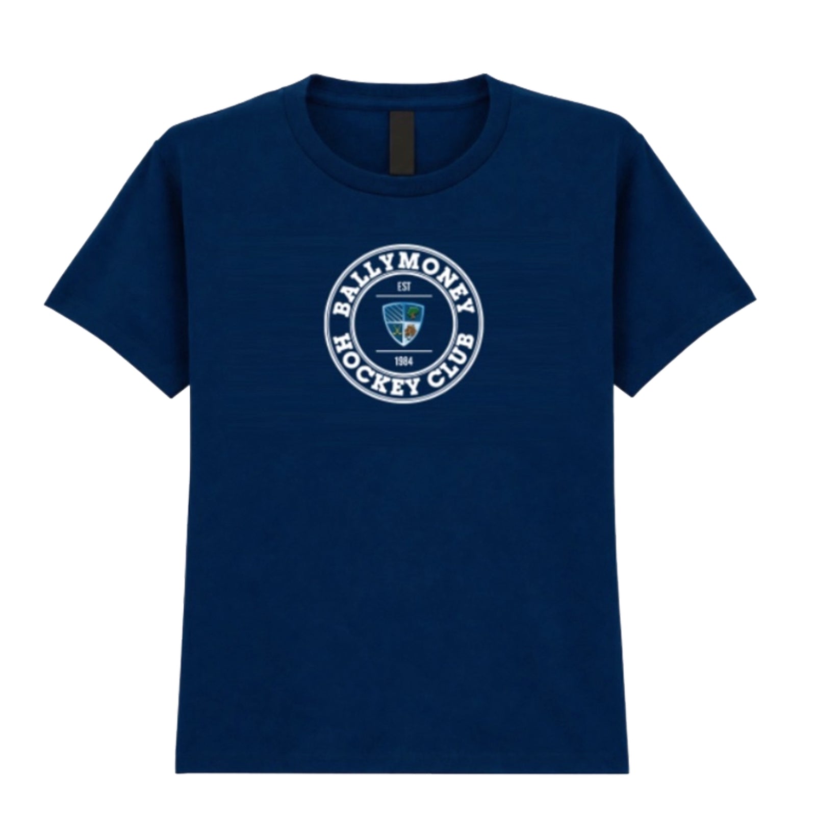 Ballymoney Hockey Club - Cotton Tee - Navy (2)